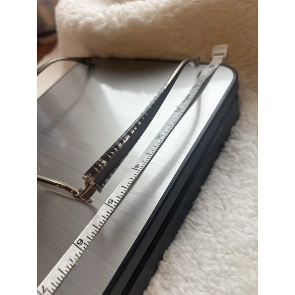 MICHAEL KORS Zebra Stripe Side With Metal Front Frame Women's Eyeglasses MK499